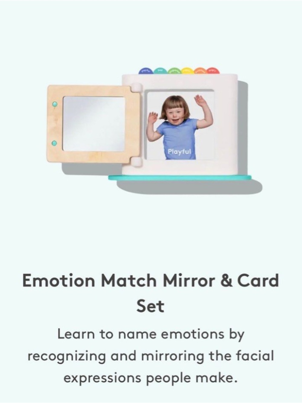 Lovevery Mirror Emotions Toy - Mirror Only